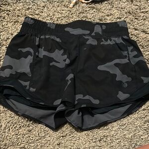 Black Camo Women's Shorts